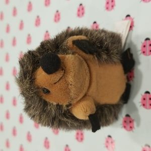 Hedgehog Keychain, plush new